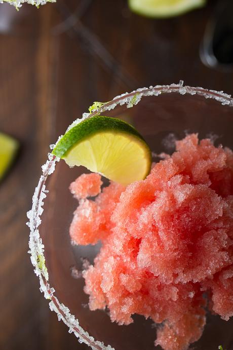 Watermelon Margranitas Watermelon Margranitas- only 4 ingredients and 10-minutes prep work! @sweetpeasaffron