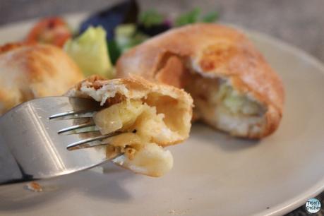 Potato, Onion, Cheese Filled Bread Balls