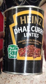 Heinz Curry Lentils