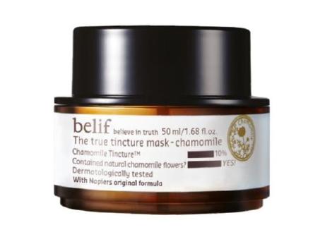 belif chamomile tincture mask