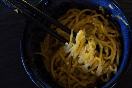 Cold Sesame Cucumber Noodles (2 of 3)
