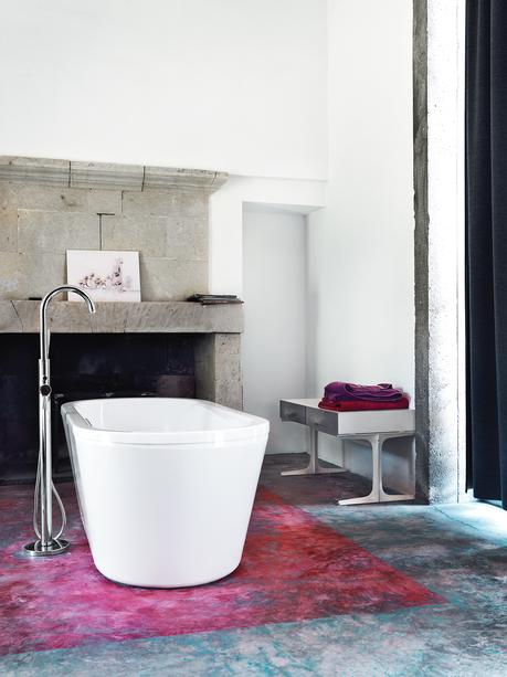 bathtub, bathroom, farmhouse, Matali Crasset 
