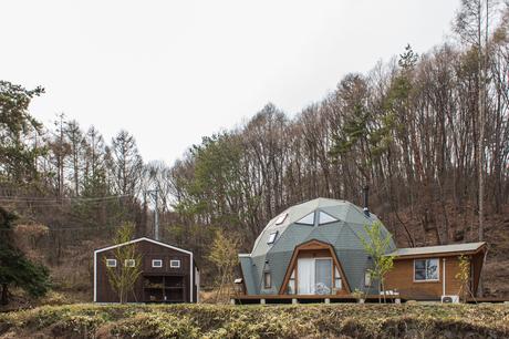 Domed home in Japan