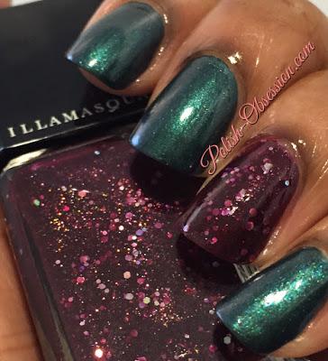 Illamasqua Viridian and Glitterati