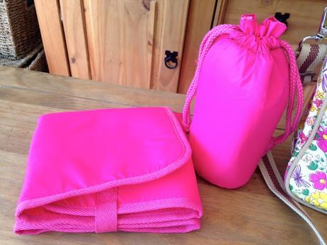 The Pink Lining out and about mini messenger