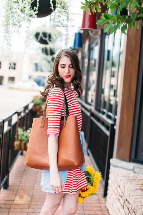 Sunflowers and Stripes