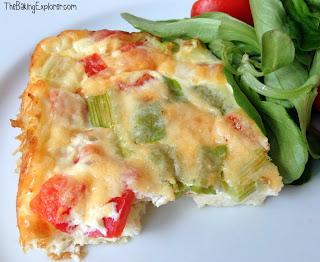 Baked Vegetable Omelette