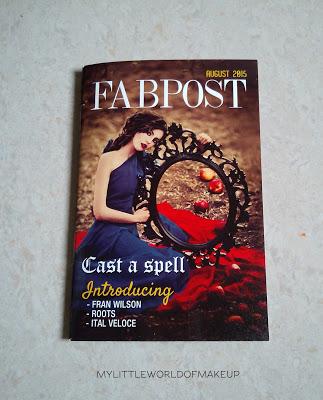 FAB BAG August 2015 - Cast A Spell Review