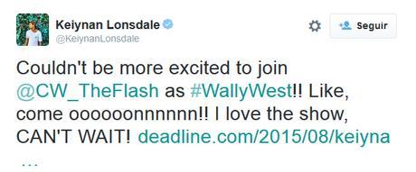 The Flash Casts Wally West