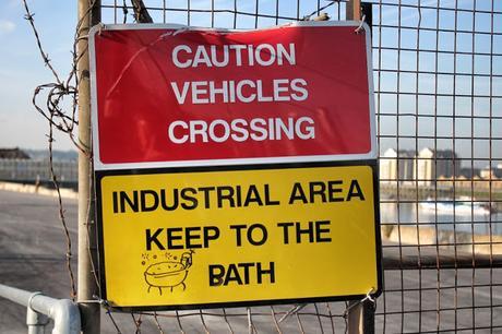 East-West Waterway No.6. If You're Looking For A Sign, This Is It