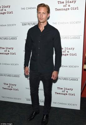 Alexander Skarsgård at NY premiere of Diary of a Teenage Girl ALEX-NY-DIARY