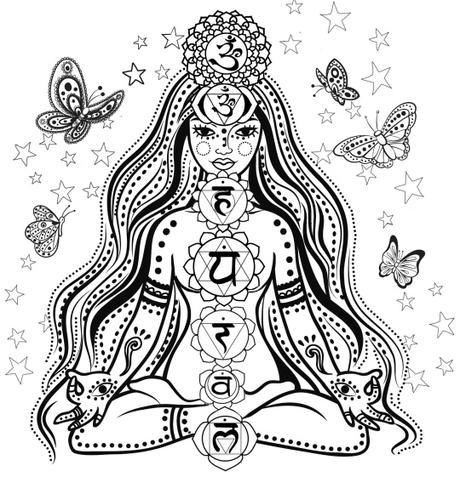 Chakra Symbols for coloring