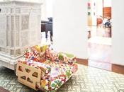 Interiors with Bright, Modern Fabrics