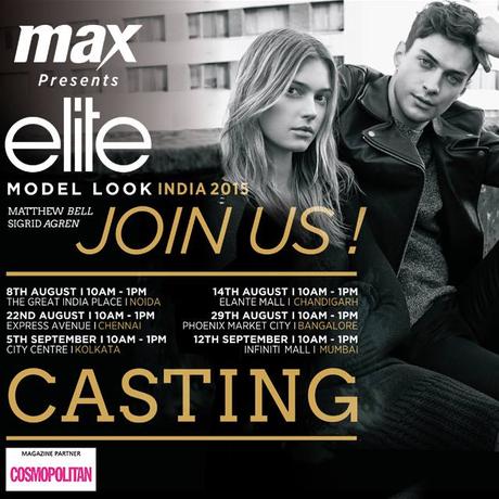 MAX Presents Elite Model Look India 2015