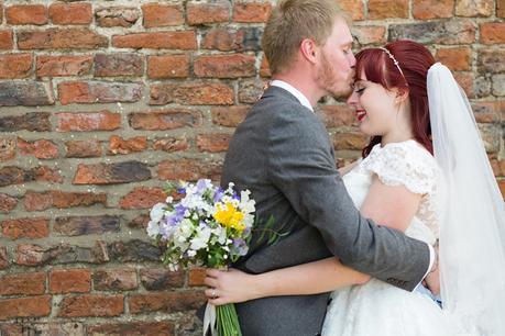 Barmbyfield Barn Wedding Photography Quirky Relaxed Informal Bride and Groom Portraits