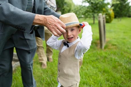 Barmbyfield Barn Wedding Photography St Catherines Church greeting guests