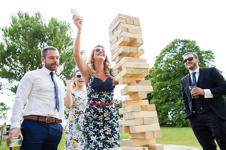 Barmbyfield Barn Wedding Photography Relaxed Informal Lawn Games