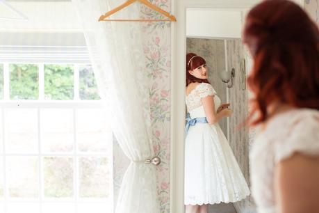 Barmbyfield Barn Wedding Photography Bride Preparation