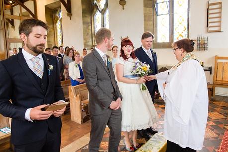 Barmbyfield Barn Wedding Photography St Catherines Church Ceremony