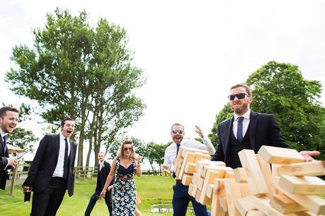 Barmbyfield Barn Wedding Photography Relaxed Informal Lawn Games