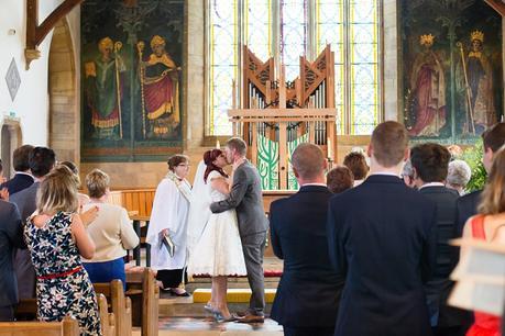 Barmbyfield Barn Wedding Photography St Catherines Church Ceremony