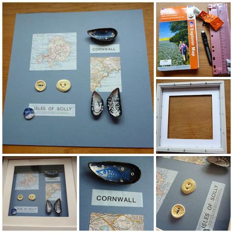 creating a holiday memory board