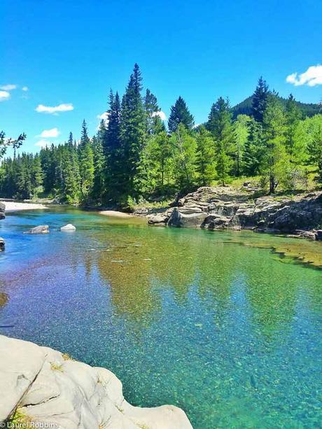 Crystal clear waters in the Castle Wilderness. It's home to 34 headwater streams.