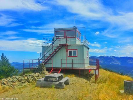 Carbondale Fire Lookout in Castle Crown Wilderness