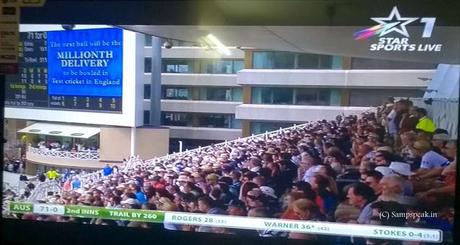 Australia in dire straits at Trent Bridge - Millionth delivery in TEsts in England