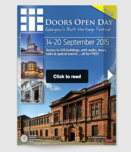 doors open day 2015 glasgow brochure download glasgow foodie