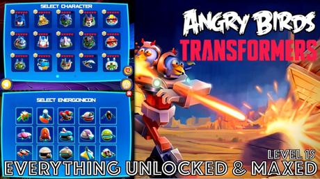 Watch Angry Birds Transformers 100% completed