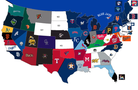 baseball map