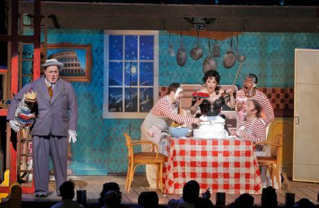 Leoncavallo's Pagliacci, Act II (Photo: Cory Weaver/Met Opera)