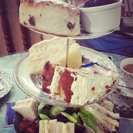 Afternoon Tea at Bunty's, Lincoln.