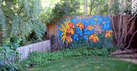 Outside Art: Painted Fence Update