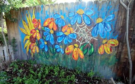 Outside Art: Painted Fence Update