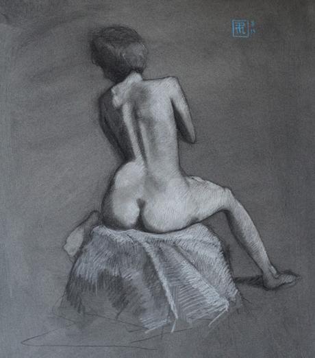 Charcoal & Pencil studies