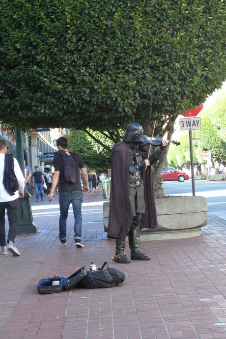 Darth Vader Playing A Fiddle