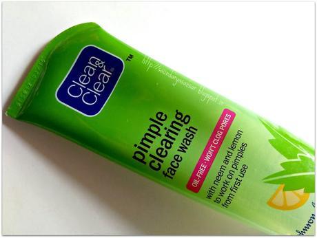 Clean and Clear Pimple Clearing Face Wash: Review