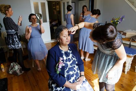 East Riddlesden Hall Wedding Photography Bride Preparation