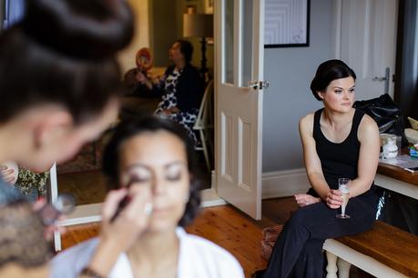 East Riddlesden Hall Wedding Photography Bride Preparation