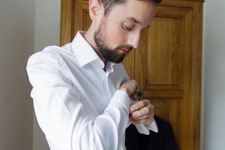 East Riddlesden Hall Wedding Photography Groom Preparation