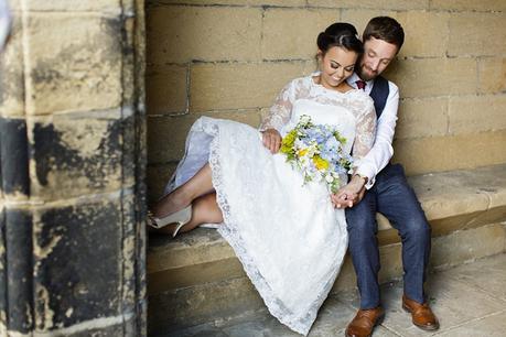 East Riddlesden Hall Wedding Photographer Bride & Groom Wedding Portrait Photography