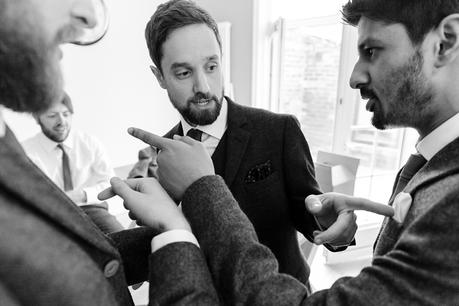 East Riddlesden Hall Wedding Photography Groom Preparation