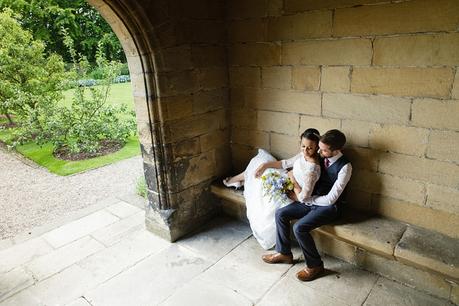 East Riddlesden Hall Wedding Photographer Bride & Groom Wedding Portrait Photography