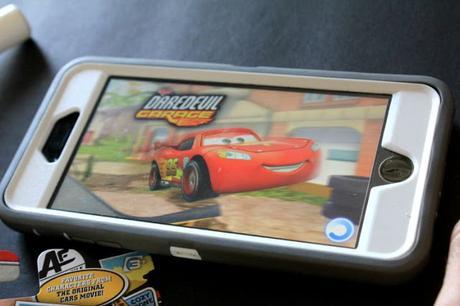Indoor Fun With Disney Pixar Cars and the Cars Daredevil App #DisneyPixarCarsToGo #ad