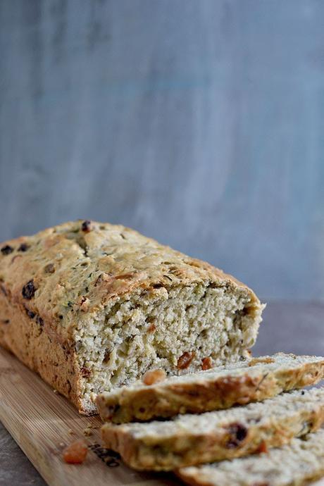 Wholewheat Zucchini Quick Bread