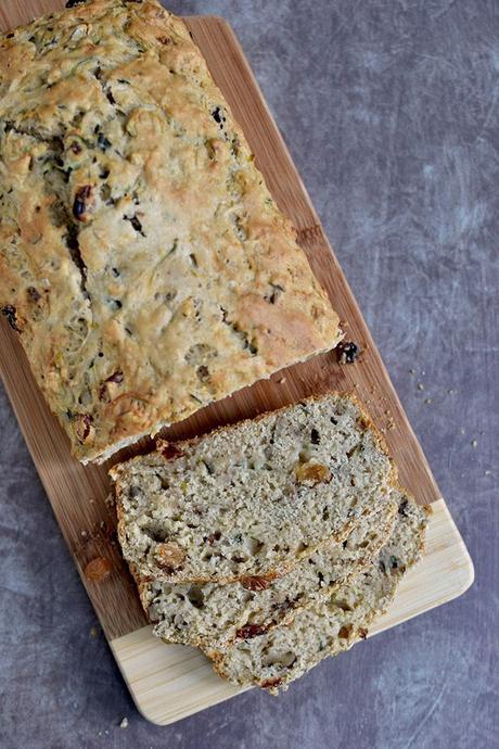 Wholewheat Zucchini Quick Bread