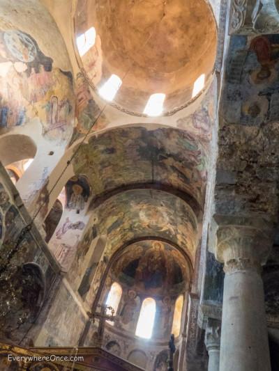 Mystras, Greece, Church Fresco