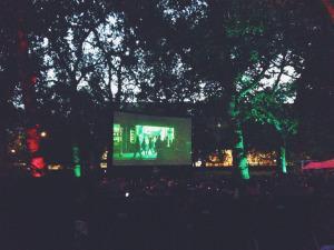 outdoor cinema in london - the nomad cinema